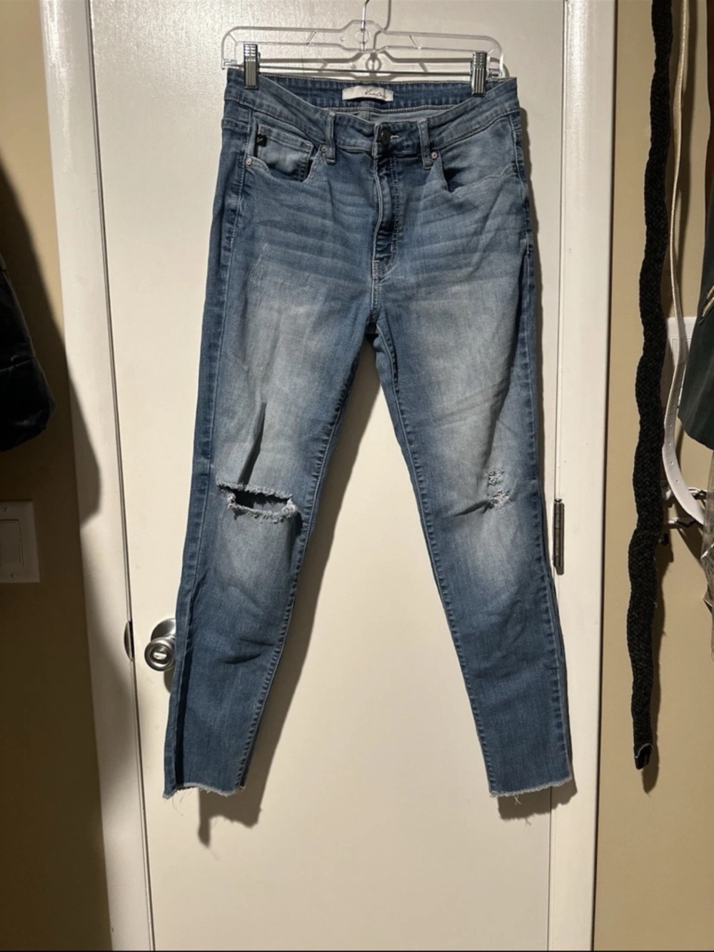 KanCan Light Blue Distressed Skinny Jeans